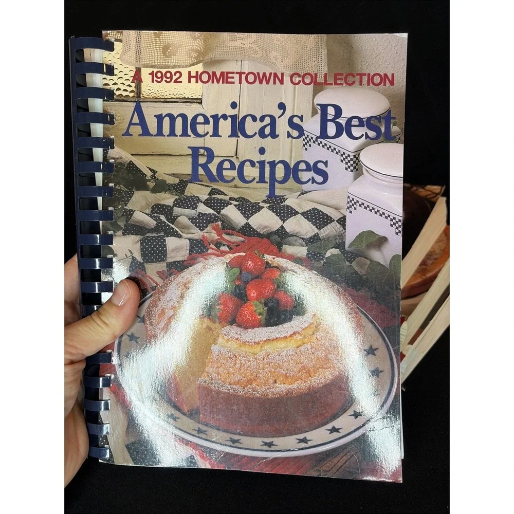 America's Best‎ Recipe Book Lot, 4  (1988, 1989, 1990, 1992 Hometown Collection)